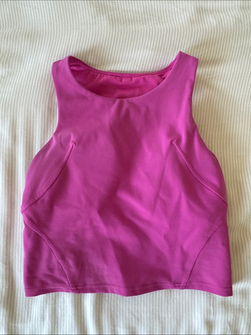 lululemon wunder train racerback - sonic pink